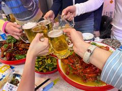 -海盗船. 龙虾烧烤. 酒馆
