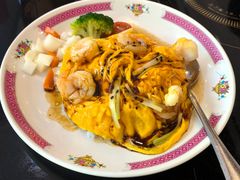 虾仁蛋包饭-玉兰苑一等茶餐厅