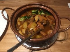 酸辣咖喱锅-朵朵开素食餐厅(后宰门街店)