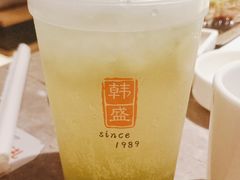 香槟青梅苏打-韩盛·古法烤肉店(皇城恒隆广场店)