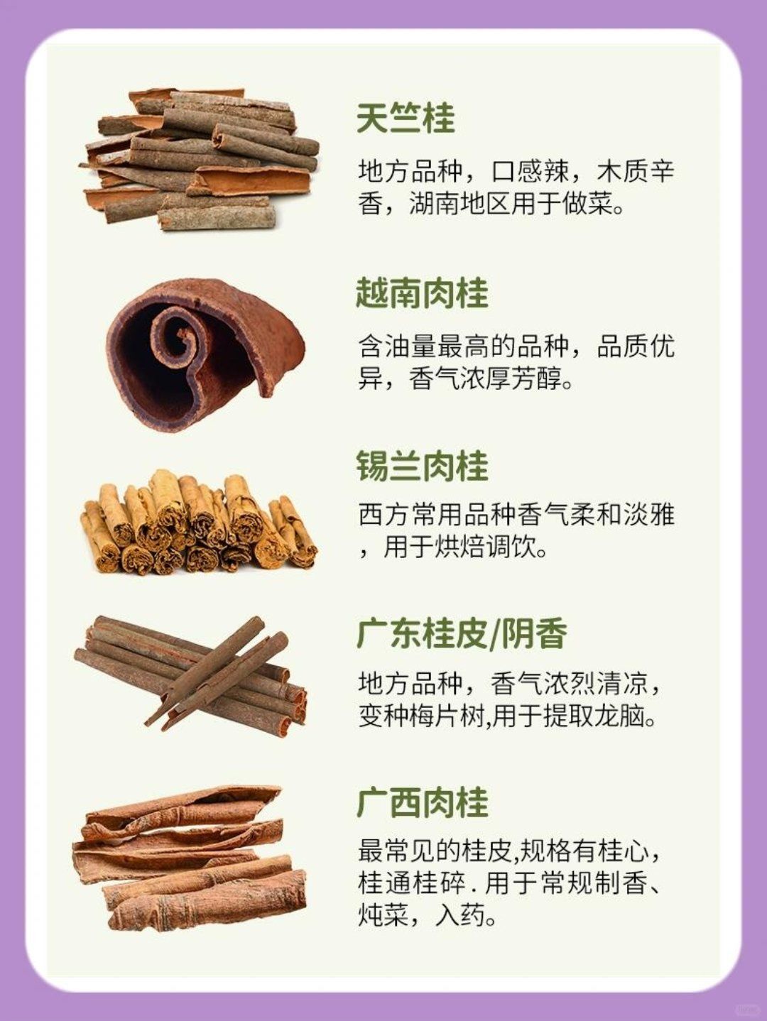 香料大揭秘:肉桂与桂皮的区别💡