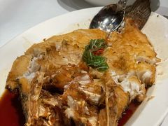 黄油花雕浸笋壳鱼-玫瑰厅上海菜(兴国路店)