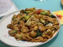 炒肉片-懋隆金阁·博山菜