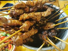 招牌烤羊肉串-炒豆合作社(东四总店)