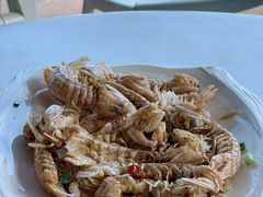 椒盐皮皮虾-胖大嫂渔家排档·全海景餐厅(渔村店)