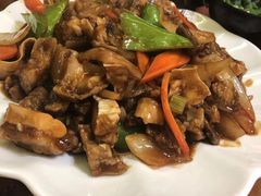 扒羊脸-丽梅羊汤土菜馆(河畔花园店)