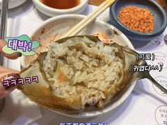 -草家酱蟹炭火烤肉店(珲春南路一店)