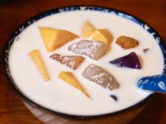 椰奶芒果芋圆西米露-侨乡
