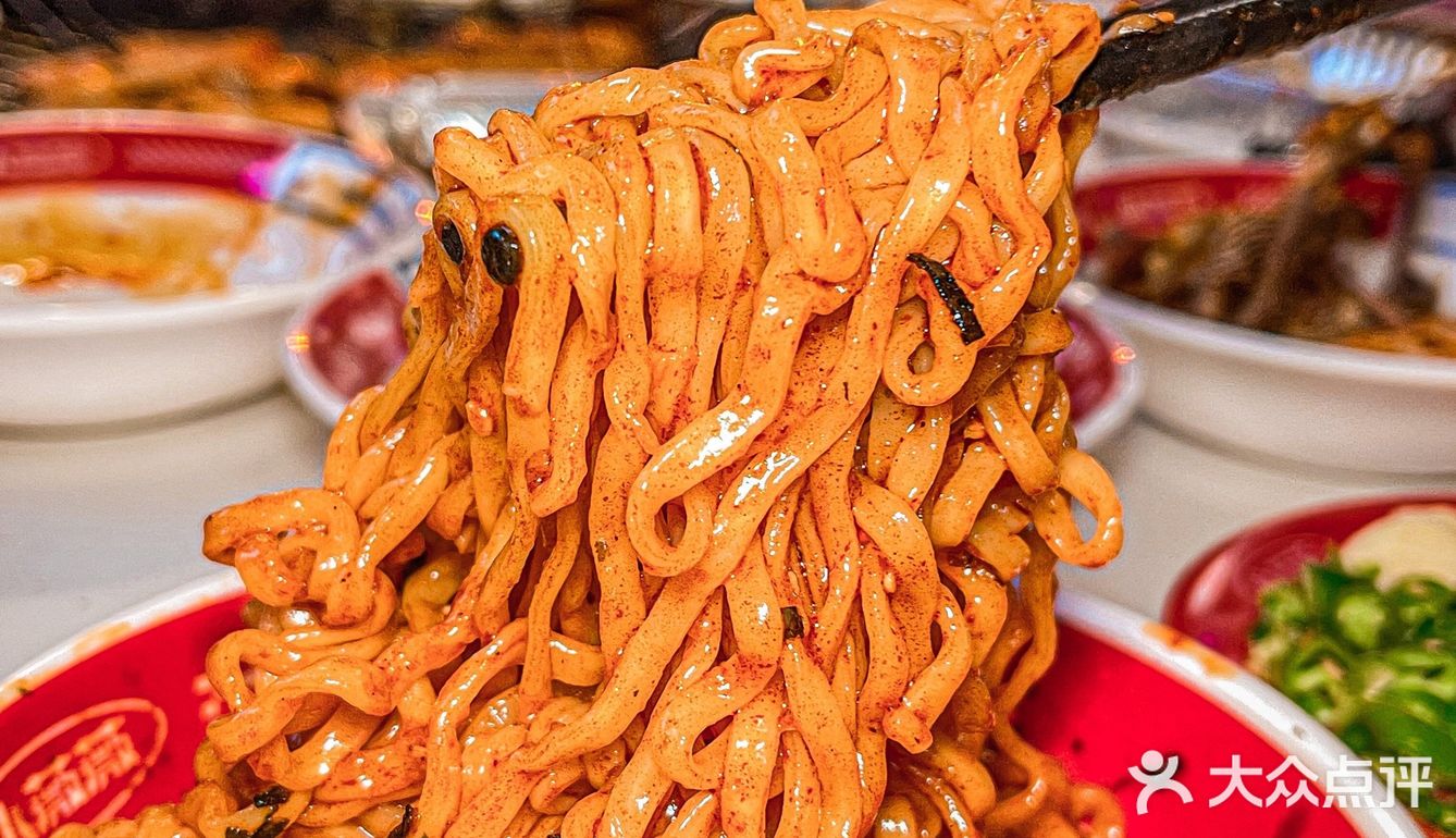 惊呆了❗我在自助烤肉店爱上了火鸡面❗