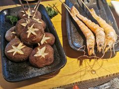 盐烤香菇-禾风·海鲜料理自助(玉林店)