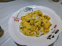 鲜银鱼炒蛋-渔阿婆熟醉蟹·30年本帮菜传承·鱼头汤(拈花湾·灵山必推店)