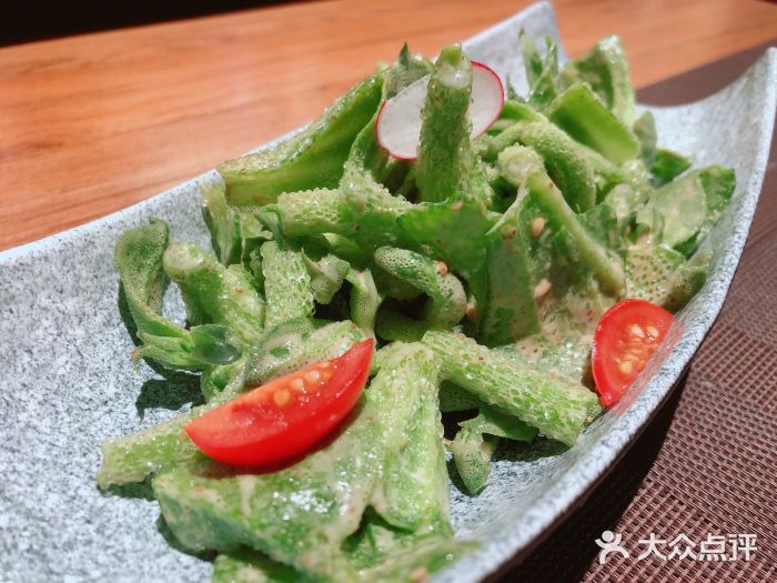 烁·twinkle 创意轻餐芝麻酱拌冰菜图片