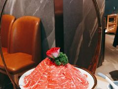 左庭右院雪花牛肉-左庭右院鲜牛肉火锅(环球港店)