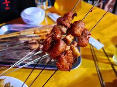 蒜爆肉-济南亮亮烧烤(延安三路店)