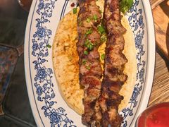 鸡肉串猪肉串-卢布里西餐厅(海拉尔店)