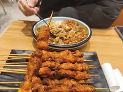 煨牛肉烩三丁饭-西部马华清真兰州牛肉面·烧烤夜市(三里河店)