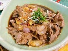 红葱头白灼牛肉-誉八仙粤菜(万象天地店)