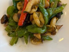 鸡枞菌炒活鲍鱼-万龙洲海鲜(南新仓店)