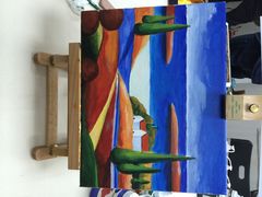 Fun&nbsp;Job&nbsp;Art&nbsp;自助画室-Fun Job Art 零基础油画国画DIY画室(望京店)