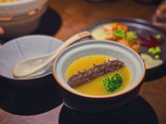 美国野米烩辽参-山塘渡·苏式园林餐厅