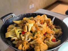 砂锅有机菜花-金百万烤鸭店(马甸店)