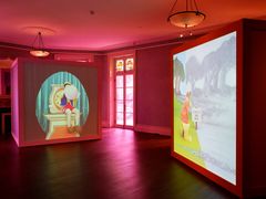 -Nathalie Djurberg与Hans Berg“牛皮纸包裹的月亮”-Prada荣宅当季展览