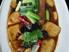 温式黄鱼烧年糕-柒园·三十年创意杭帮菜(龙湖滨江天街店)