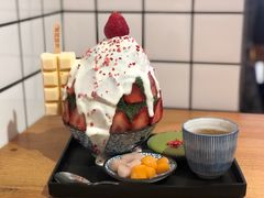 草莓抹茶冰-WONDER ICE 萬得冰田(建設路总店)