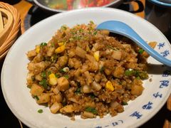 酢辣椒炒藕丁-吃饭皇帝大土家民族菜(正大广场店)