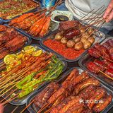 不愧是成都top1的乐山烧烤！烤排骨好好吃啊