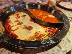 番茄牛油鸳鸯锅-渝大狮毛肚老火锅(文峰城市广场店)