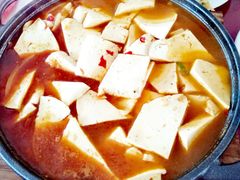 石板豆腐-北京龙庆四季香农家饭庄·灶台鱼·碳烤虹鳟鱼(龙庆峡店)