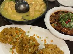 香酥藕饼-刘胖子家常菜·蹄花焖藕(中南店)