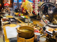 自助取餐区-怡咖啡海鲜自助餐厅(浦东香格里拉店)