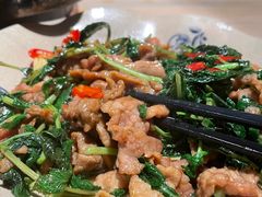 薄荷牦牛肉-缘生态云南菜·野生菌庭院餐厅(华侨城店)