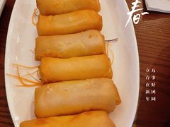 蒜香奶酪虾卷-普兰达德国餐厅·德式脆皮烤猪肘·自酿啤酒(观唐店)