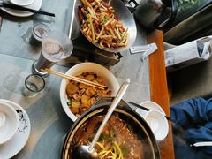 广式香肠炒花生芽-稻园谷庄鱼头泡饭·锅气小炒(兴业路店)