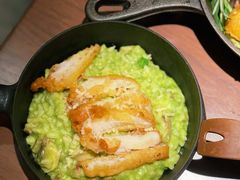 龙利鱼青豆烩饭-鹿萤季·营地小馆(皇后公园店)