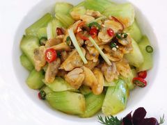 橄榄油蛤蜊拌黄瓜-船歌·鱼水饺青岛菜(枫蓝国际购物中心店)