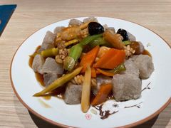 三鲜焖子-小船渔村•大连菜•大连焖鱼(黄河路店)
