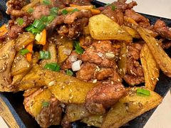 -老码头黑皮肘子锅包肉熏酱水饺(文政街店)