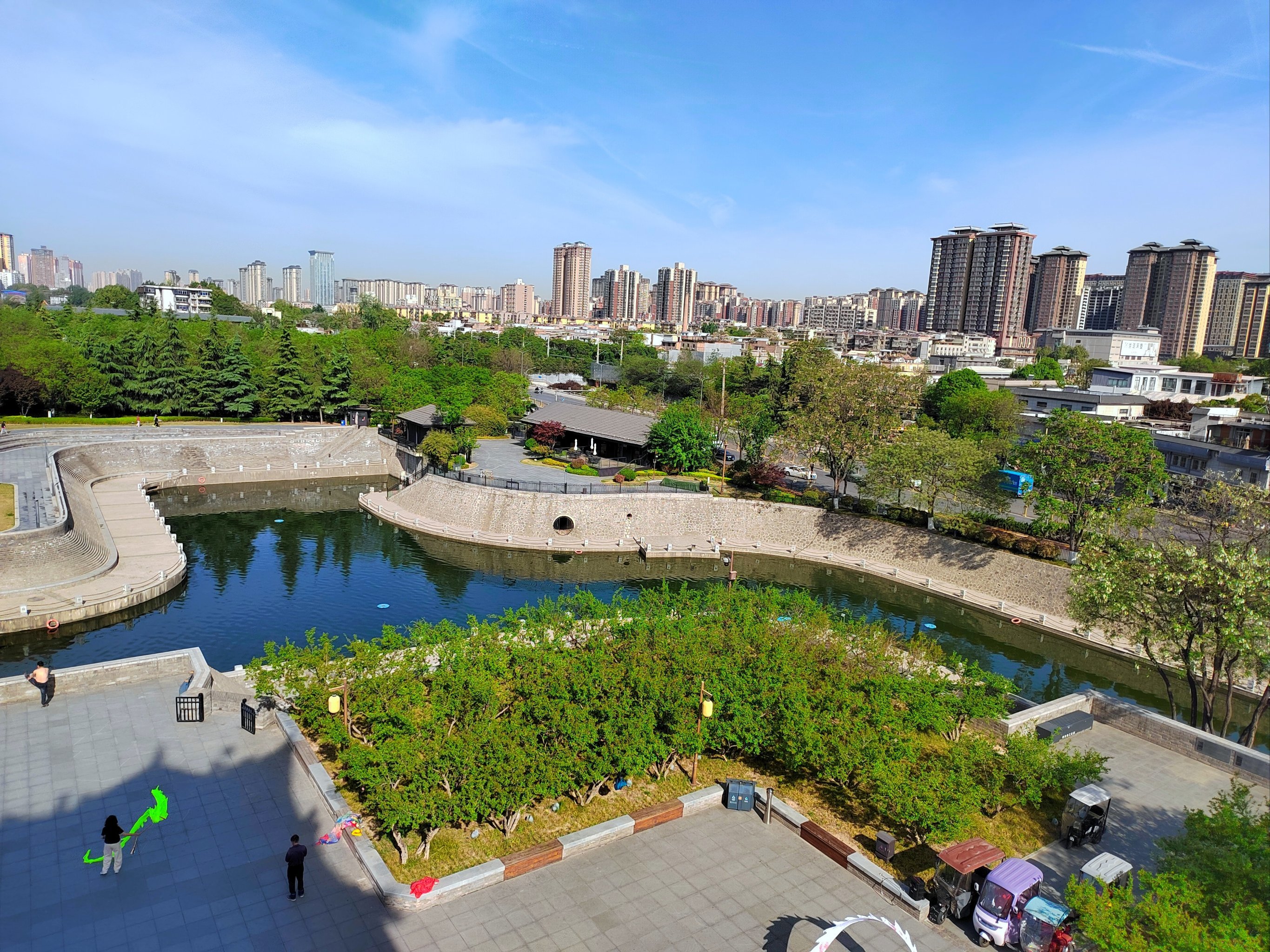 ✅徒步西安城墙,3.5小时长安永安!