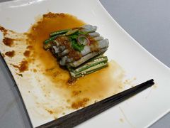 秋葵拌沙虫-黑明餐厅(白鹭洲店)