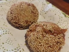 炸烧饼&nbsp;-義聚德·清真铜锅涮羊肉·烧烤(河东店)