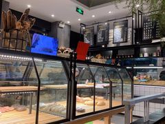 面包甜点陈列柜-托斯卡纳烘焙意大利餐厅(五天地店)