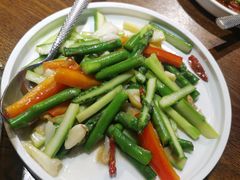 芦笋炒螺片-肴约·花园式餐厅(湖里店)