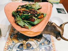 包烧野生牛肝菌-云海肴·汽锅鸡·云南菜(天山百盛优客店)