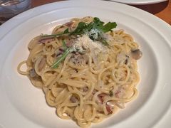 培根蘑菇奶油意大利面-新贝乐意大利餐厅(苏州中心店)