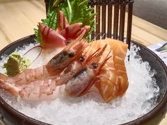 刺身三品-鲔吞·和牛寿喜烧(闵行区绿瘦酒店)