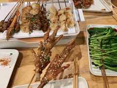 烤韭菜-木屋烧烤(岗顶二店)